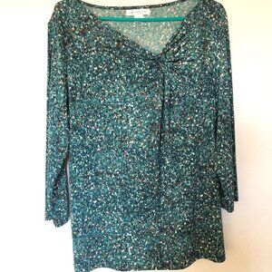 Liz Claiborne Woman's Long Sleeve Top Size L